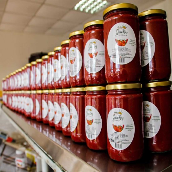 Acı Biber Salçası 870 Gr Net 635 Gr